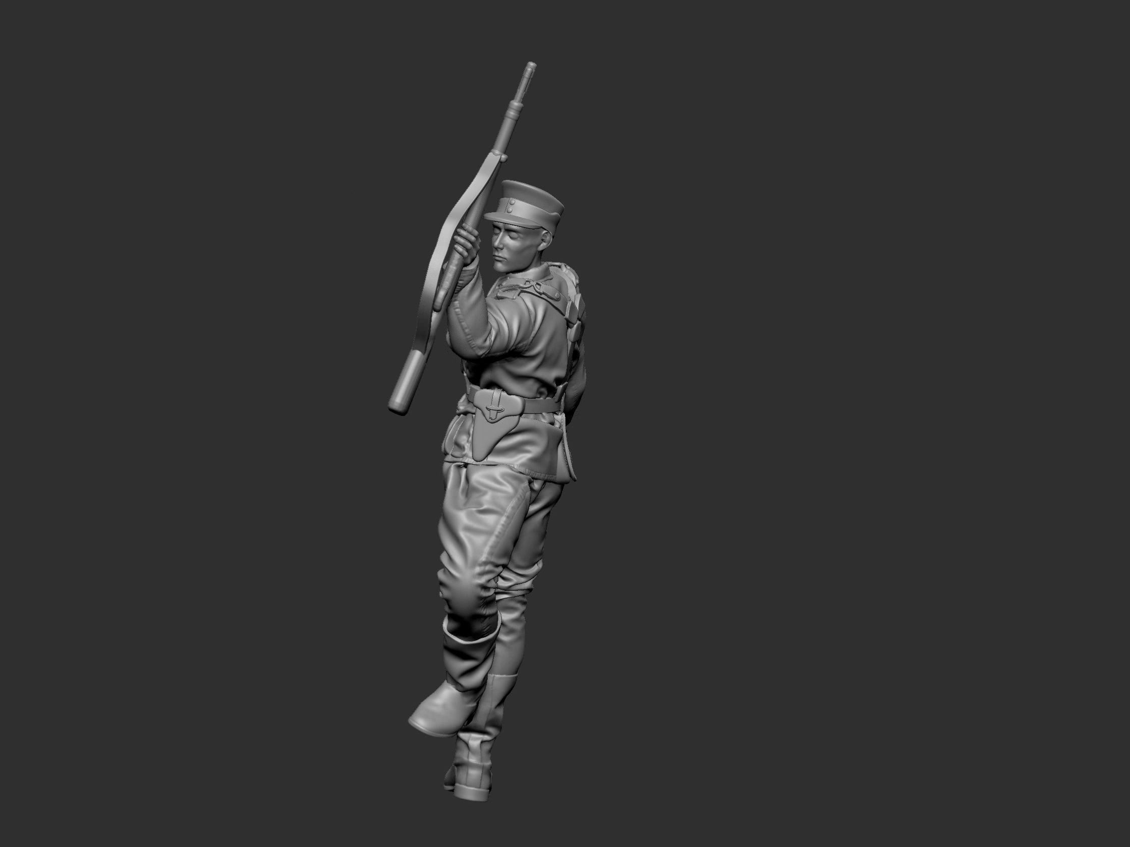 GermanSoldier  6  ww2 3D print model_31
