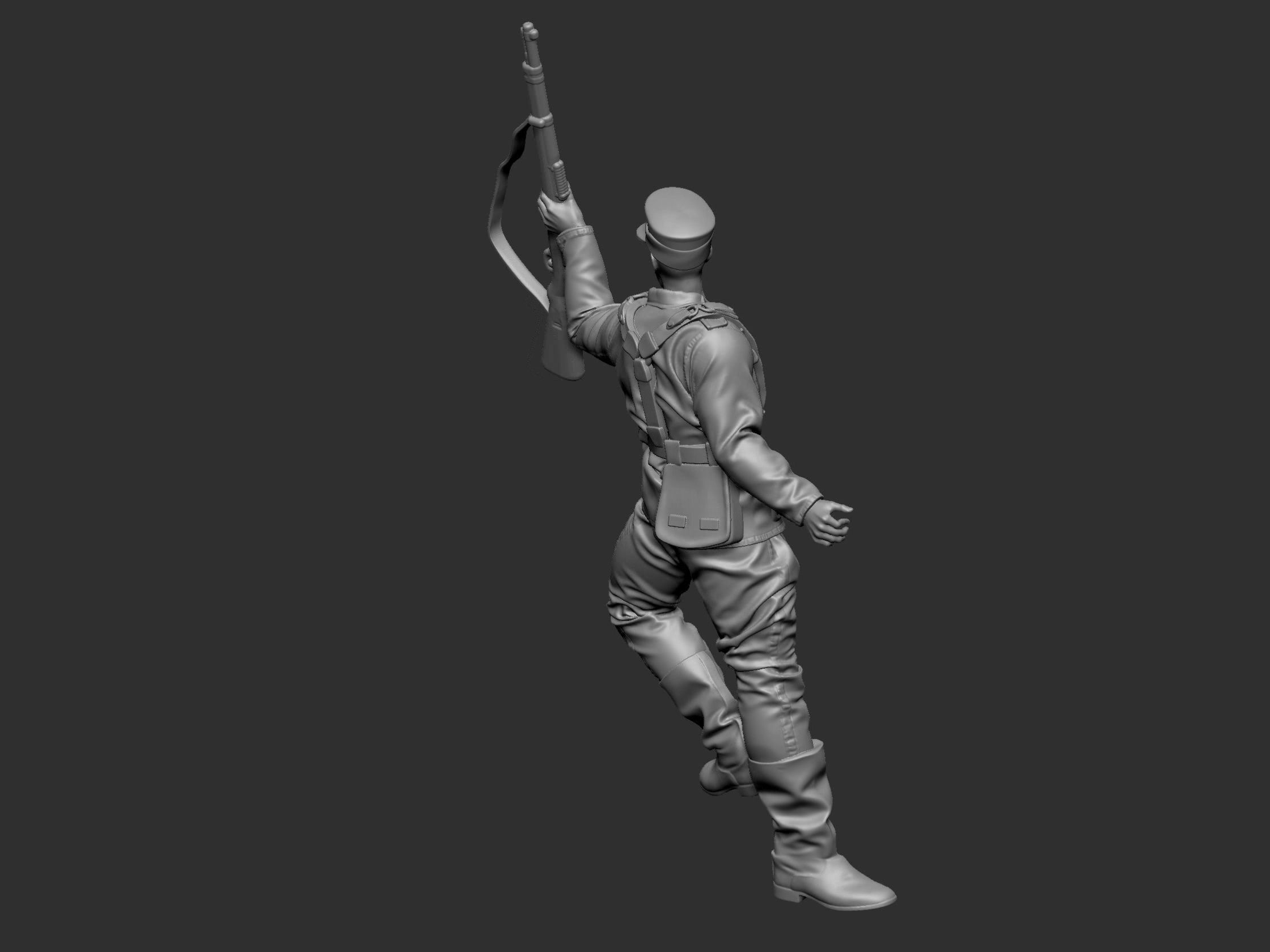 GermanSoldier  6  ww2 3D print model_17