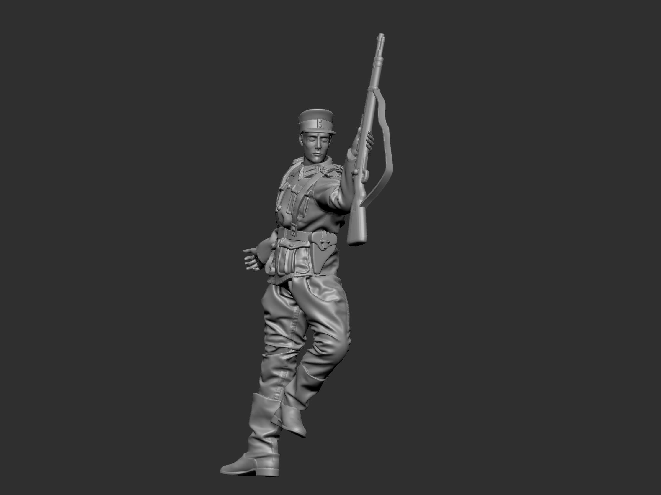GermanSoldier  6  ww2 3D print model_36