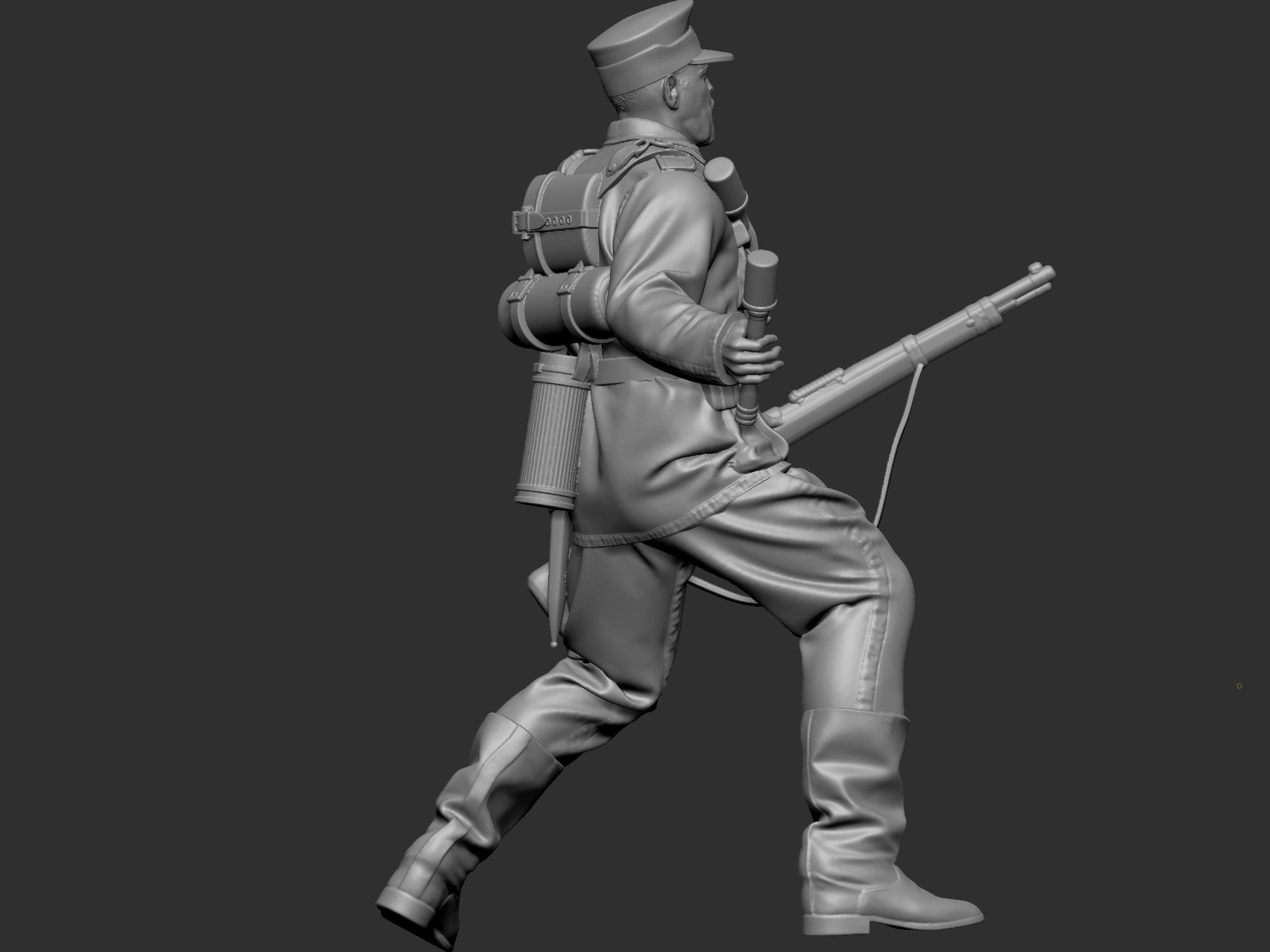 Collection German  Soldier ww2  3D print model_8