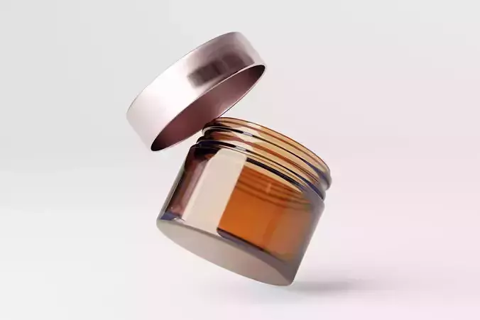  Cosmetic Jar