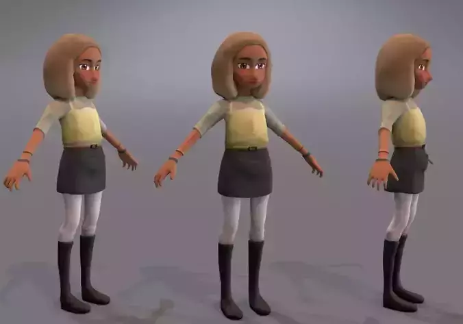 teen with blond hair