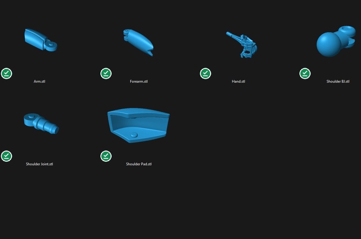 TDF-SW003 IG-100 Magnaguard Articulated 3D print model_16