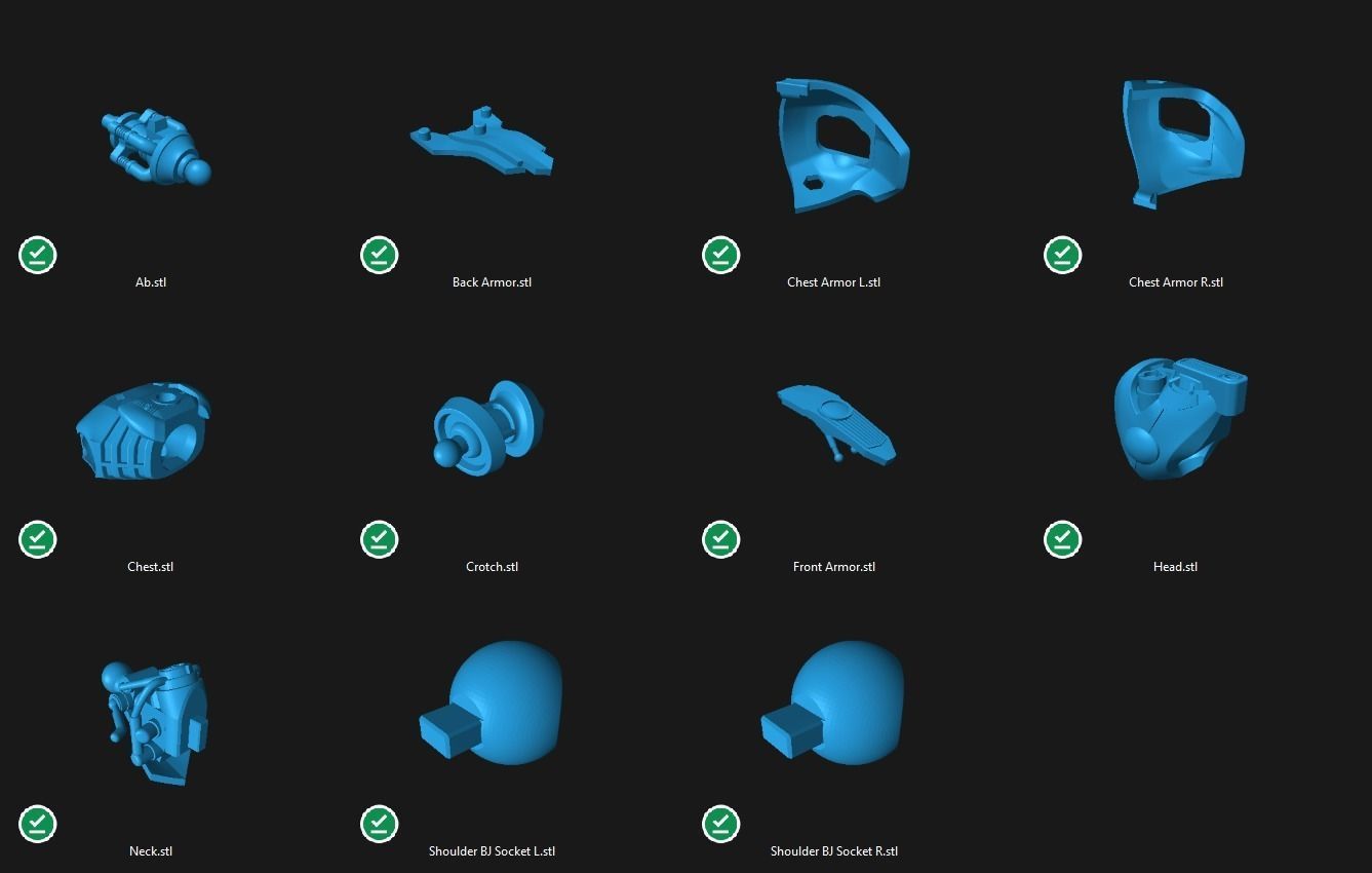 TDF-SW003 IG-100 Magnaguard Articulated 3D print model_15