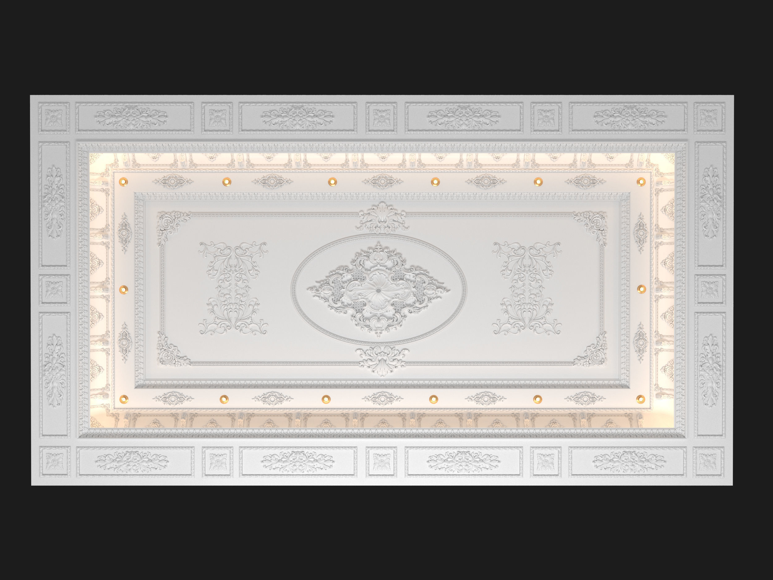 CEILING CLASSIC 3D model_1