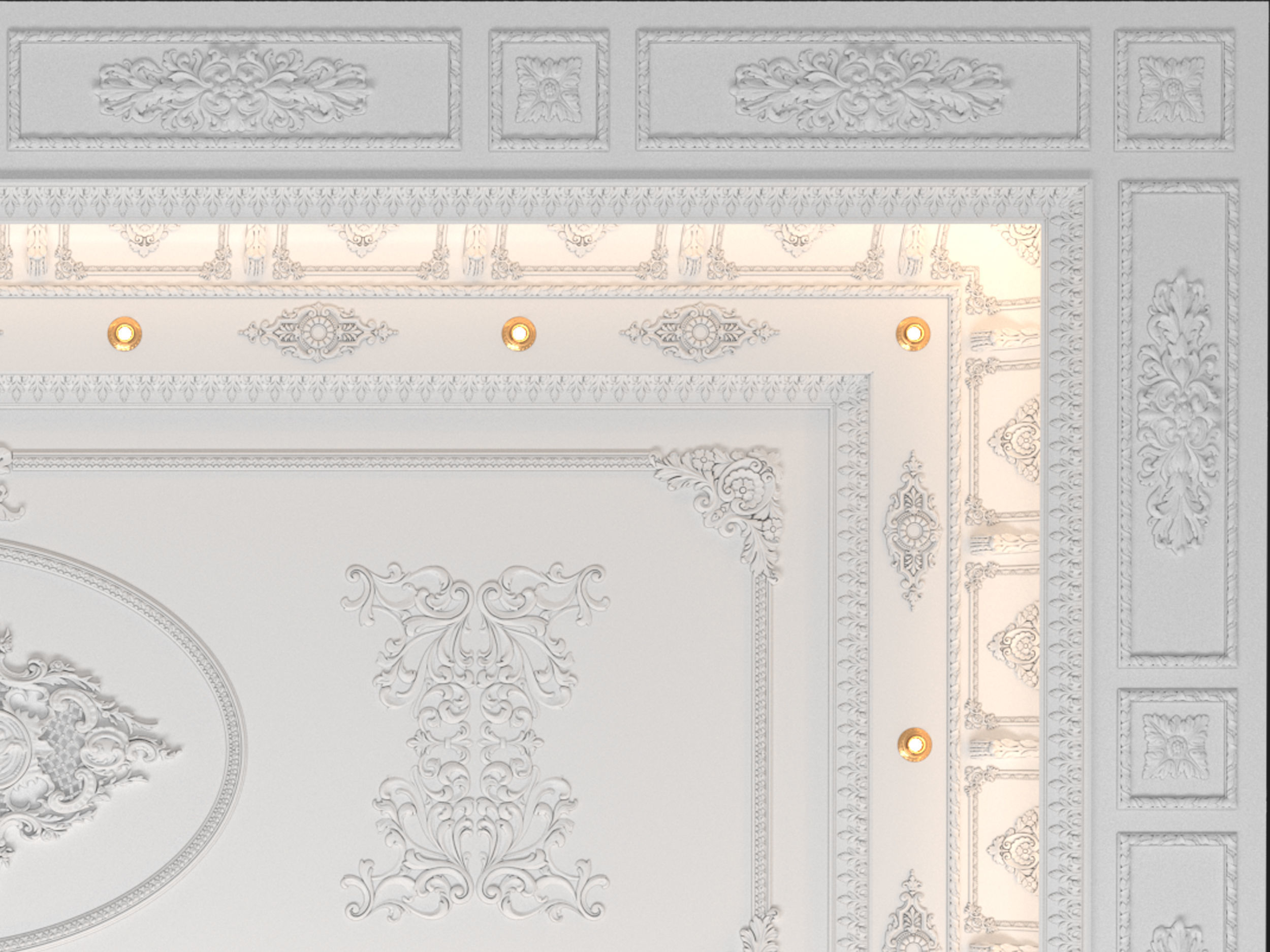 CEILING CLASSIC 3D model_2