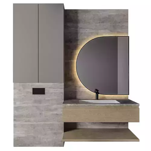 Luxury Bathroom 95 3D model