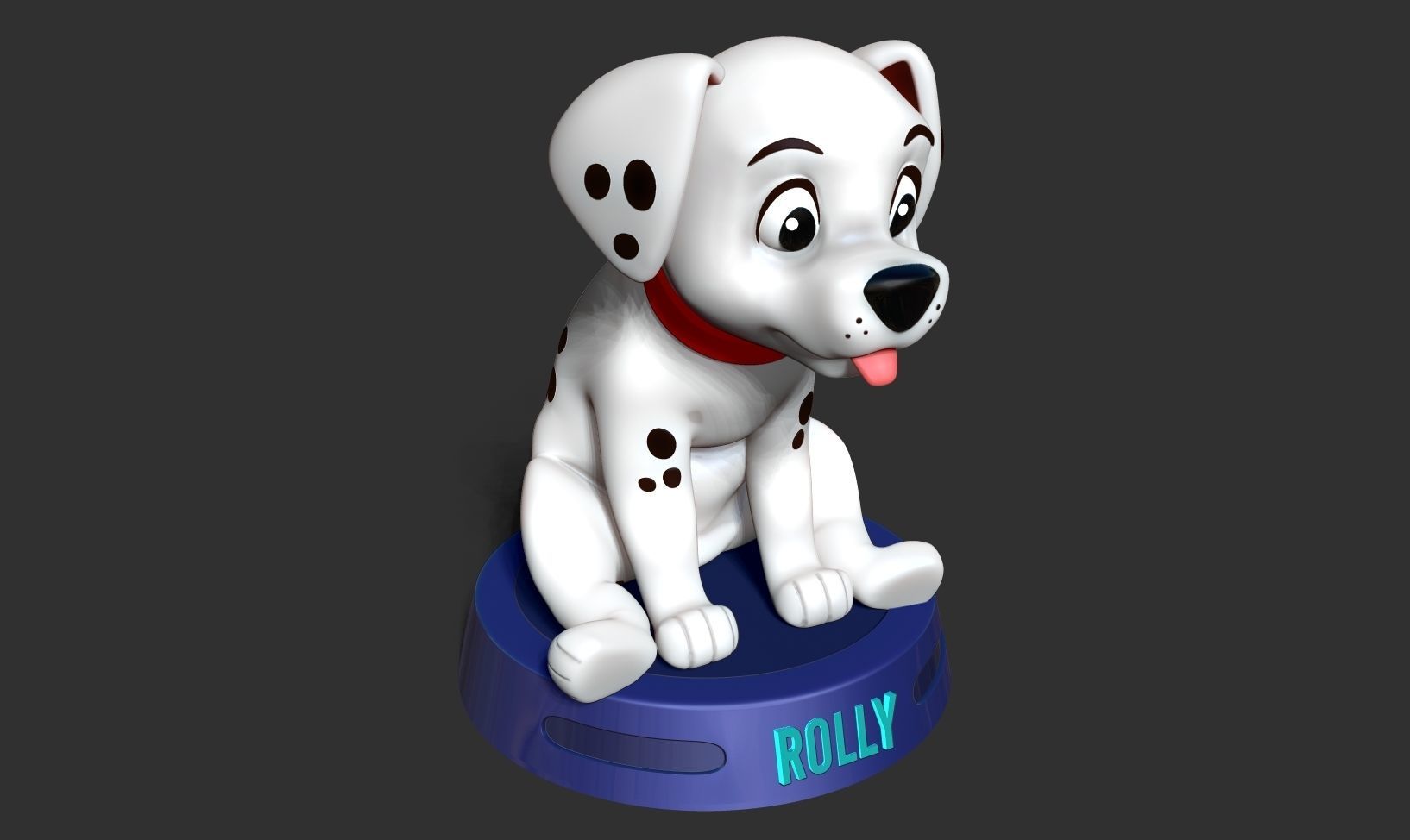 Rolly - 101 dalmatians 3D print model_16