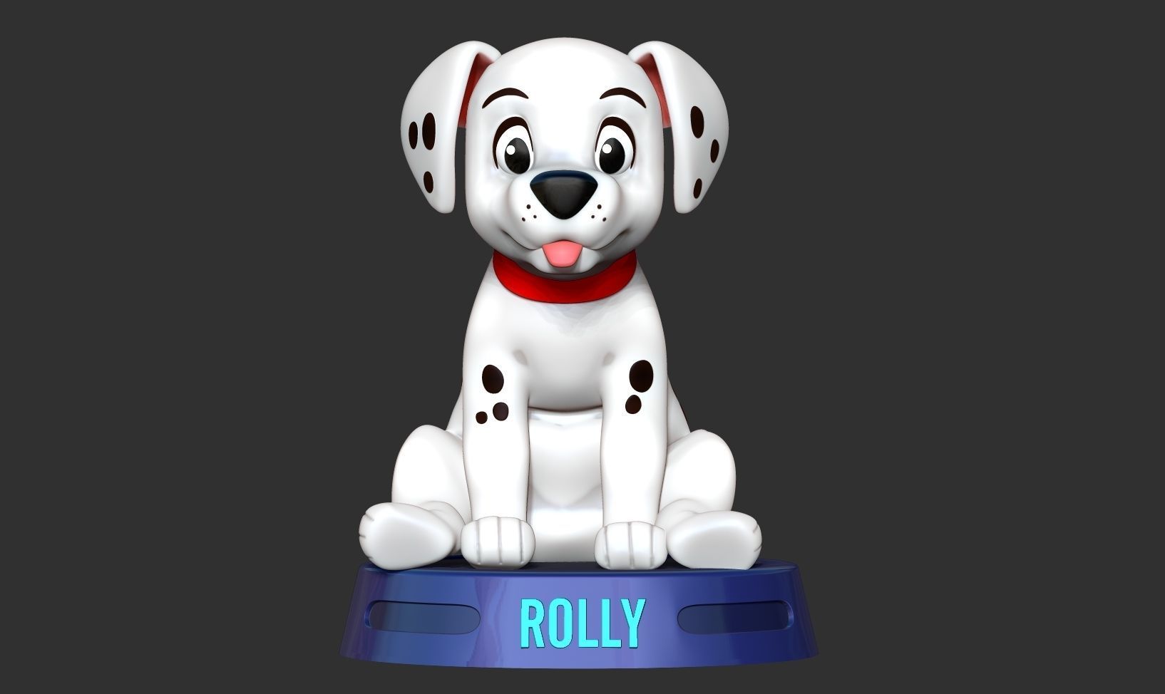 Rolly - 101 dalmatians 3D print model_9