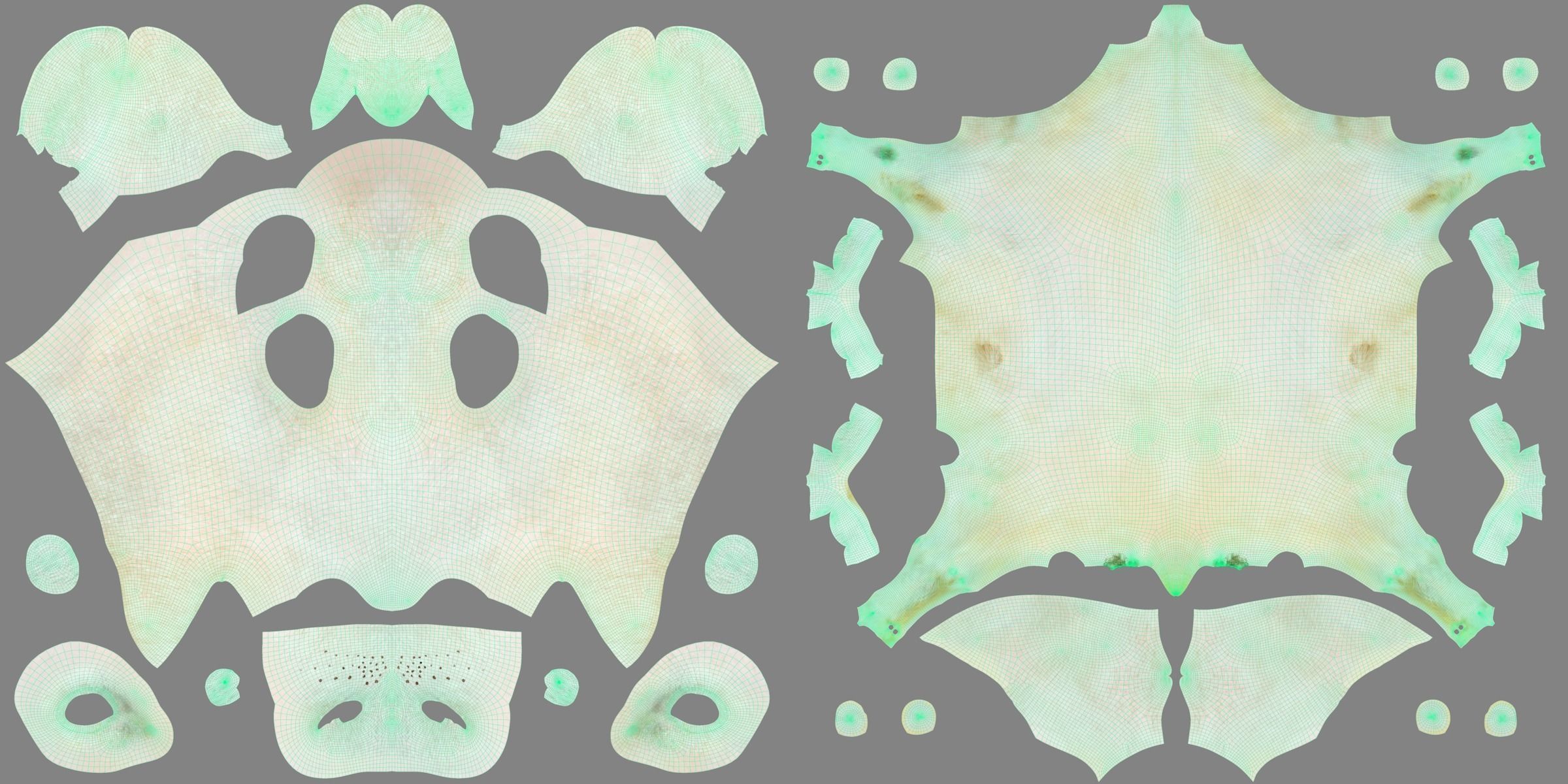 Goat 01 Animated VFX Grace 3D model_19