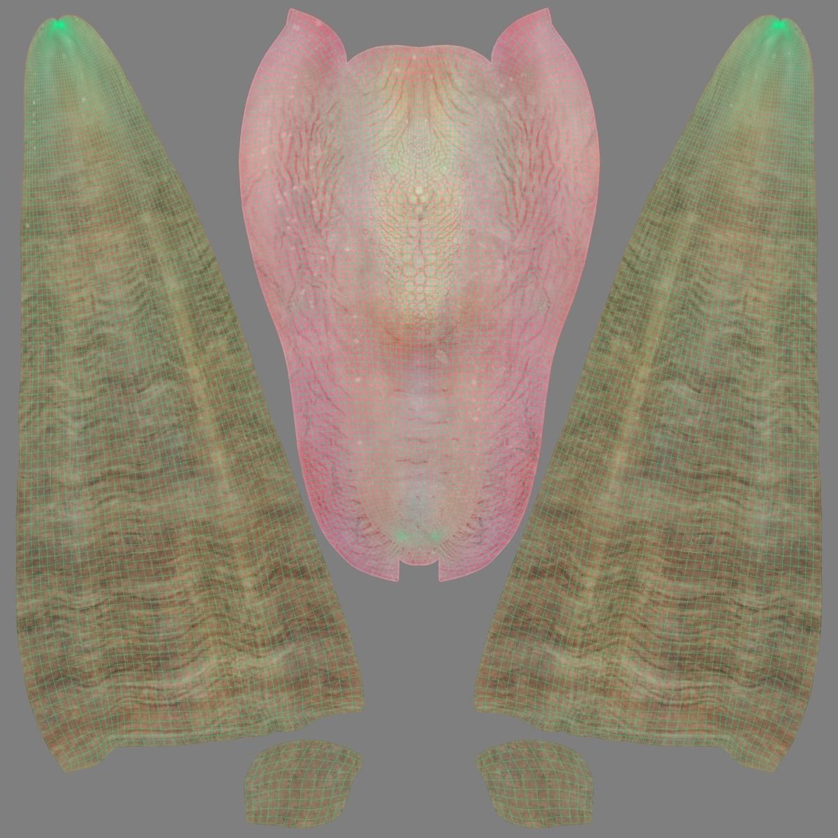 Goat 01 Animated VFX Grace 3D model_22