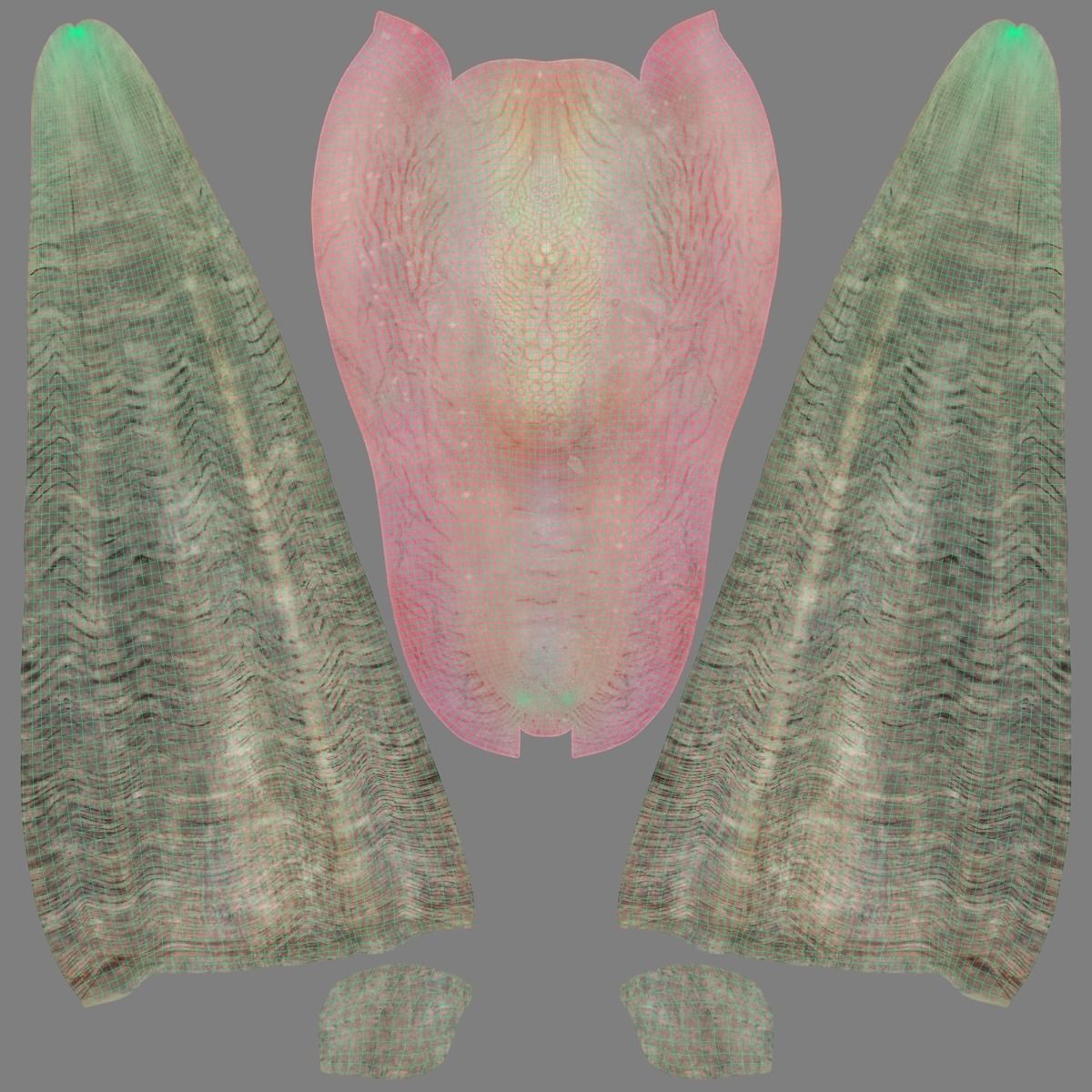 Goat 01 Animated VFX Grace 3D model_21