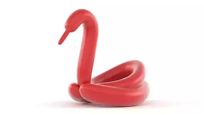 Balloon Swan