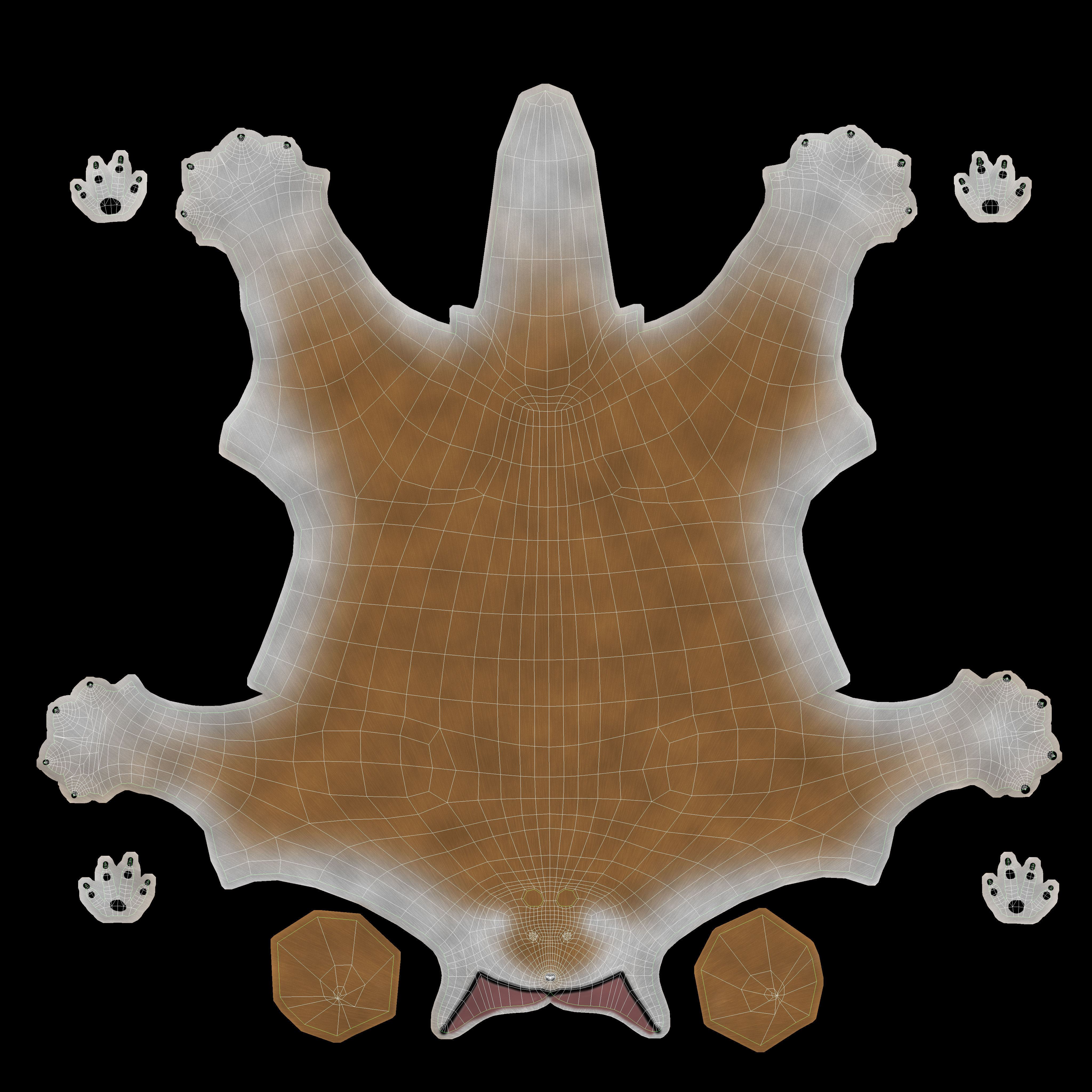 3D Dog Dingo Australian Animal 3D model_6