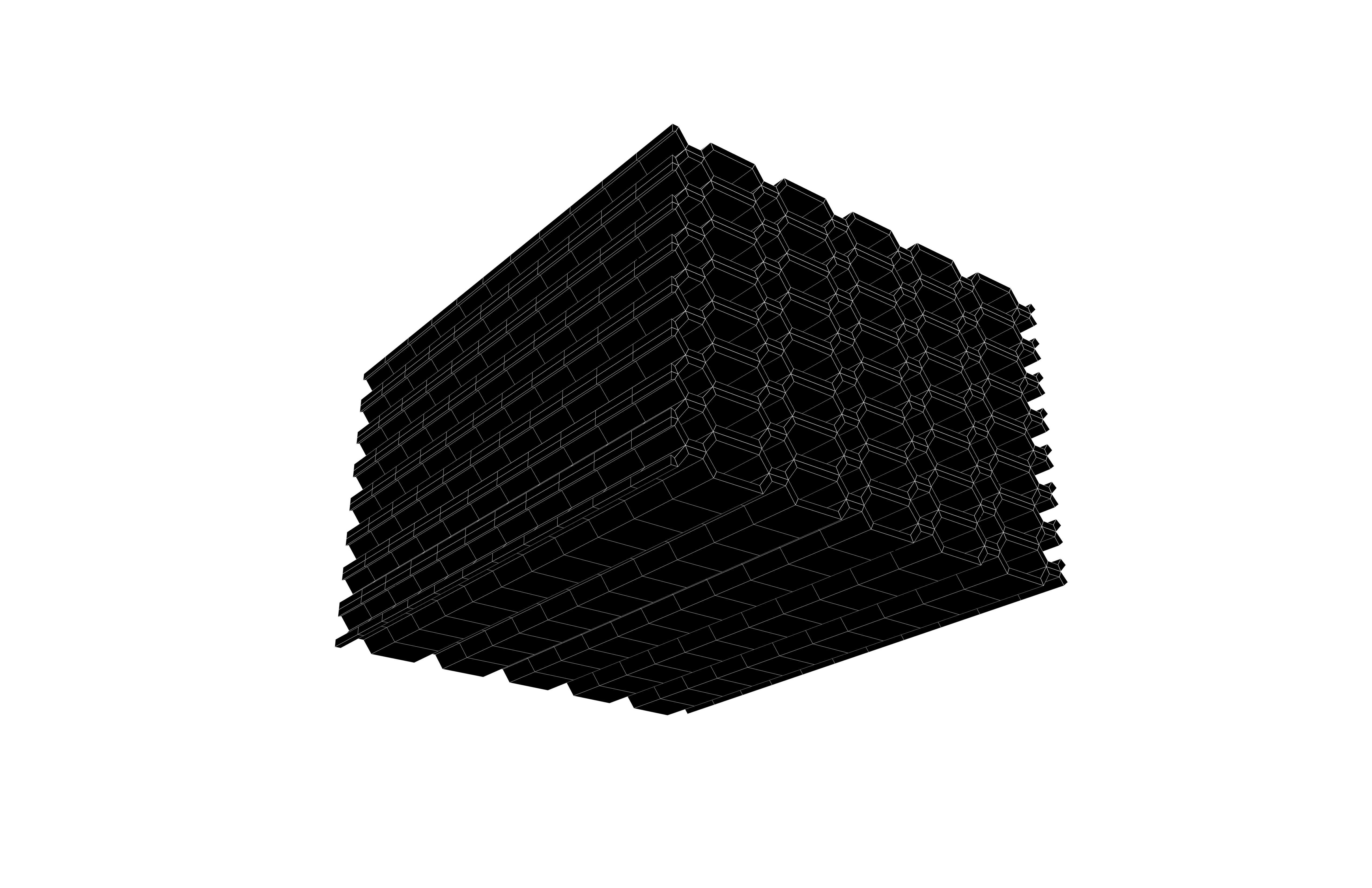 Pile Of Profiled Sheet v1 001 Low-poly 3D model_5