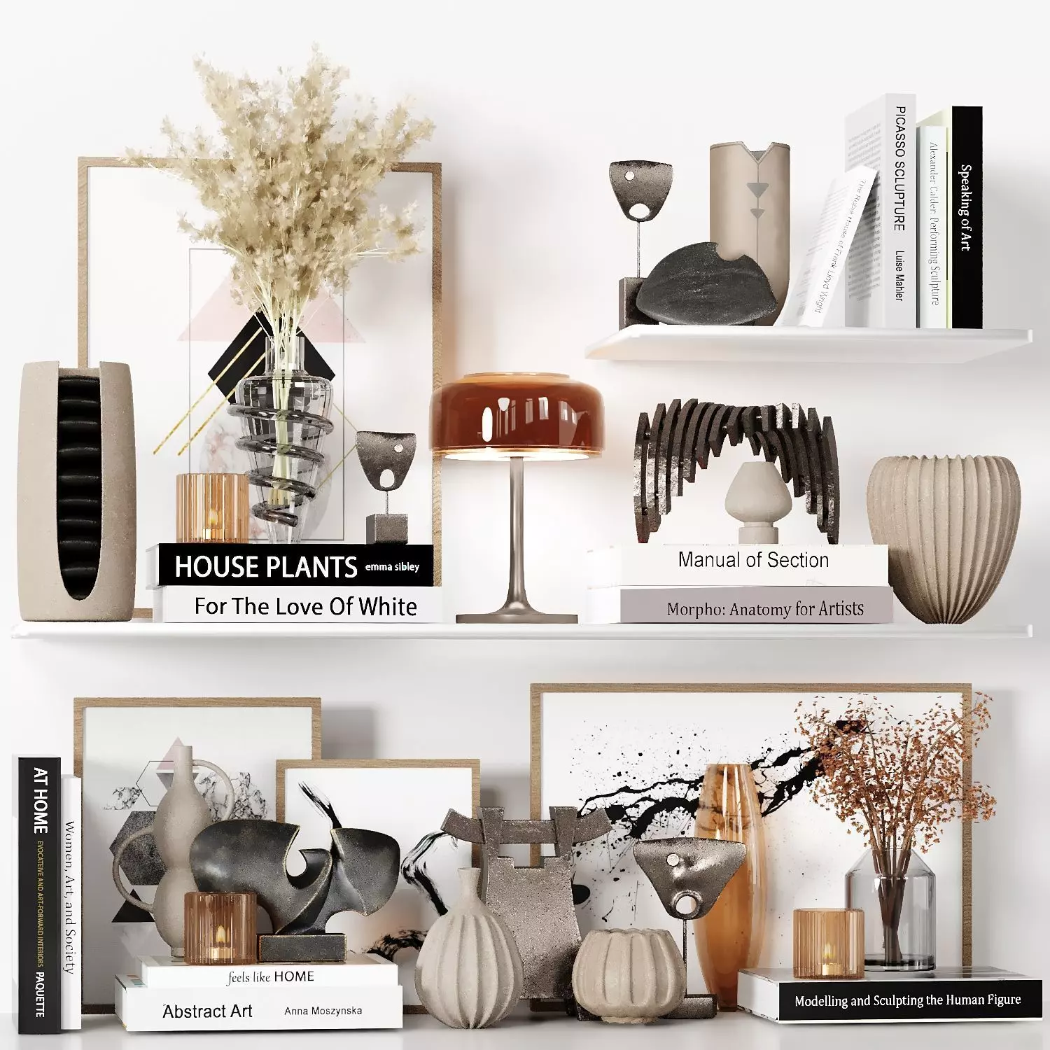 Decorative Set 15 3D model_0