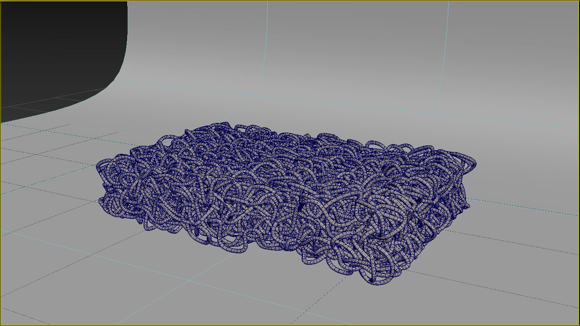 Instant Noodle Brick Cake 3D model_5