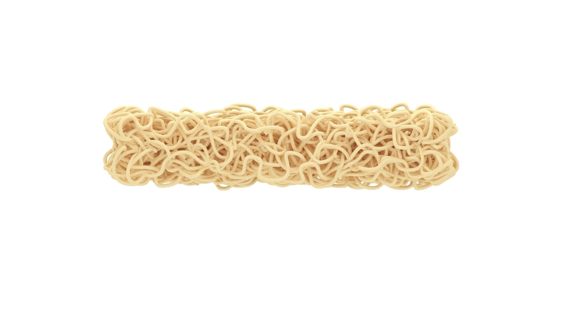 Instant Noodle Brick Cake 3D model_3