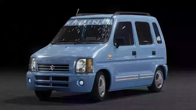 KEI Suzuki Maruti Karimun Wagon-R GX Gen-1 3D model