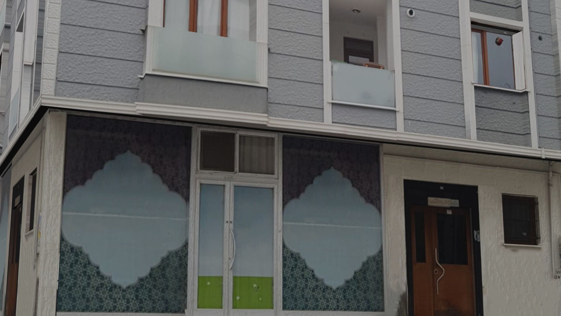 Architectural Building-7 Low-poly 3D model_3