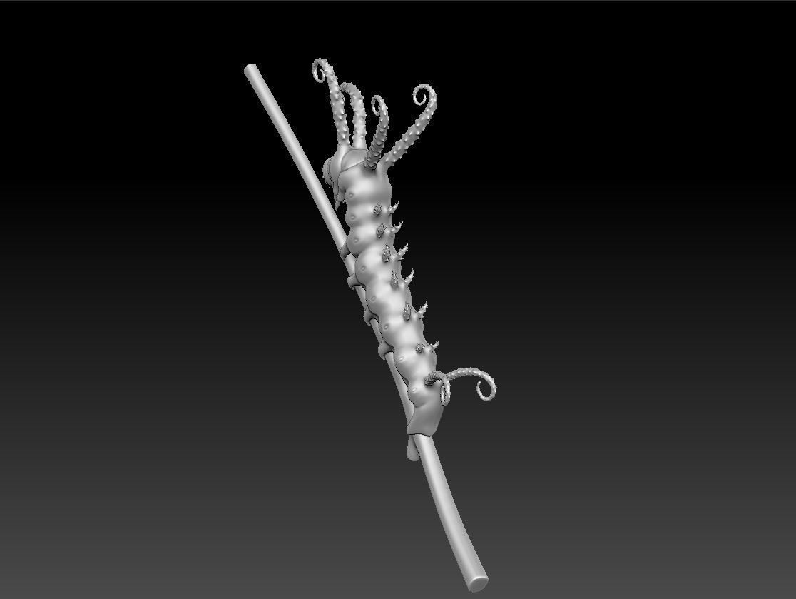 Caterpillar 3D Print Model on branch 3D print model_6