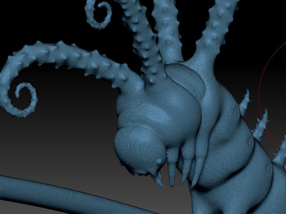 Caterpillar 3D Print Model on branch 3D print model_1