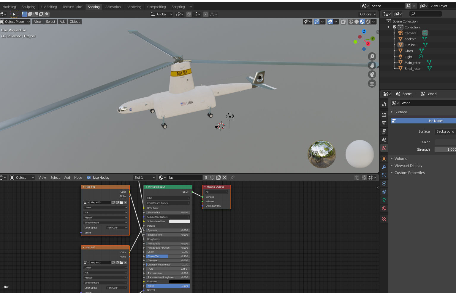 Hiller air tug heavy helicopter 3D model_16
