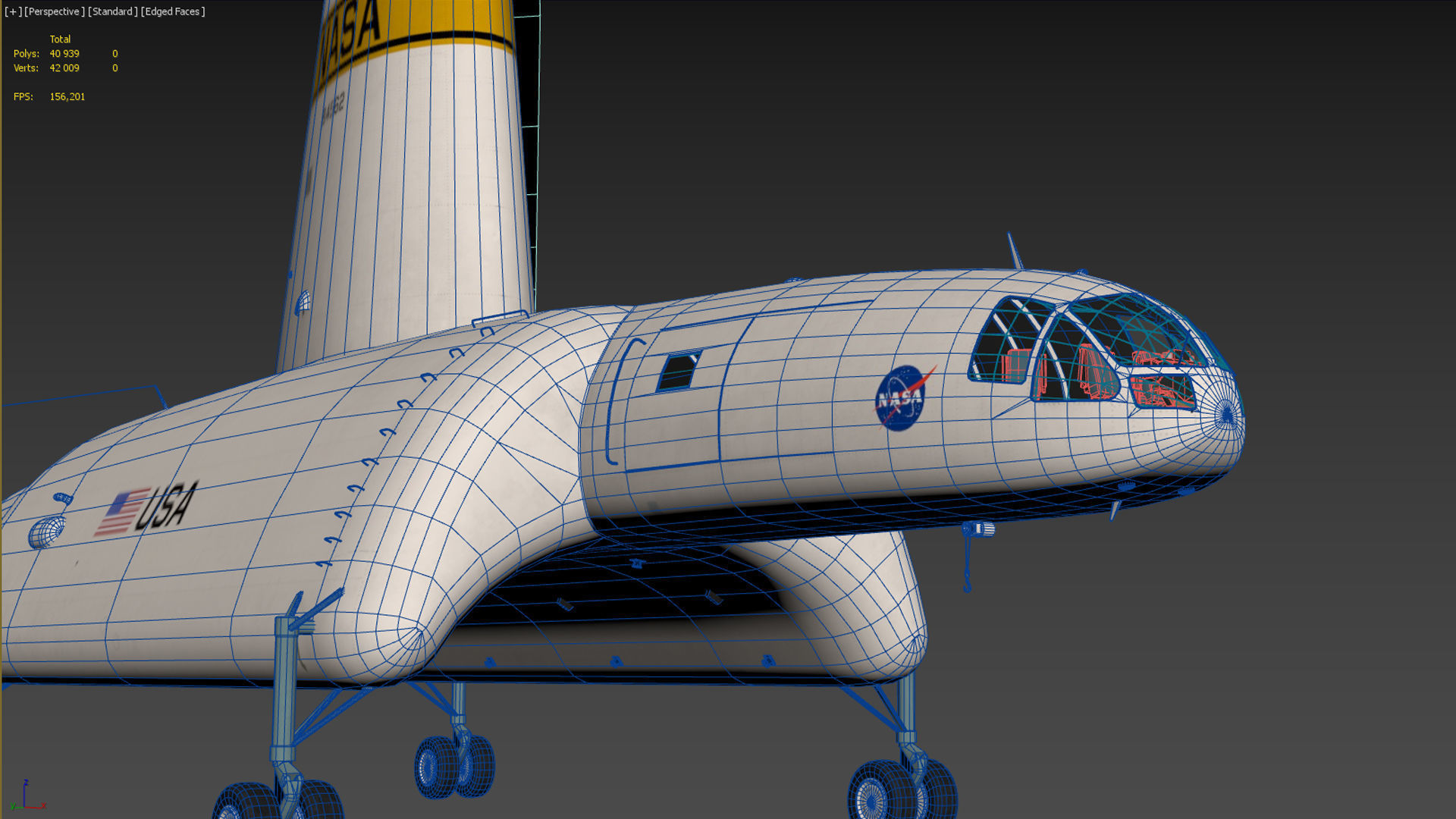 Hiller air tug heavy helicopter 3D model_23