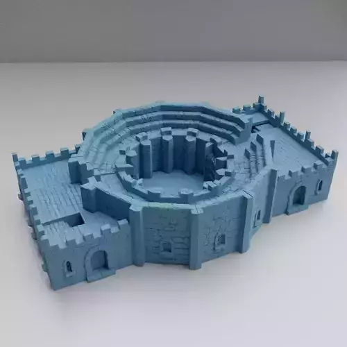Medieval Small Arena  Tabletop Terrain 28 mm