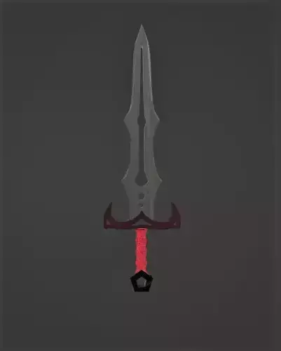 High Poly Sword