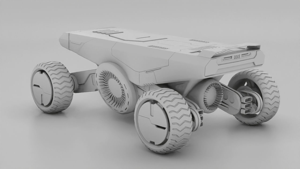 Planet explorer 3D model_8