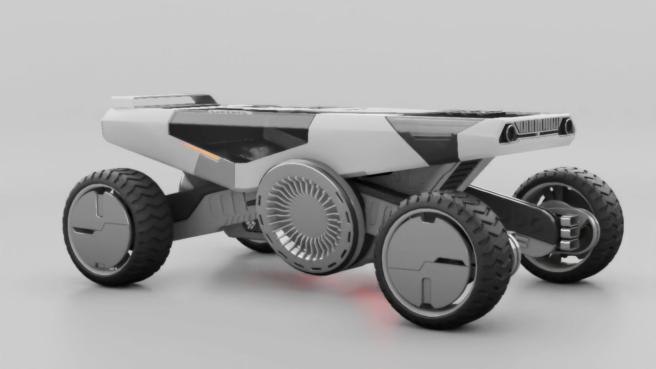 Planet explorer 3D model_2