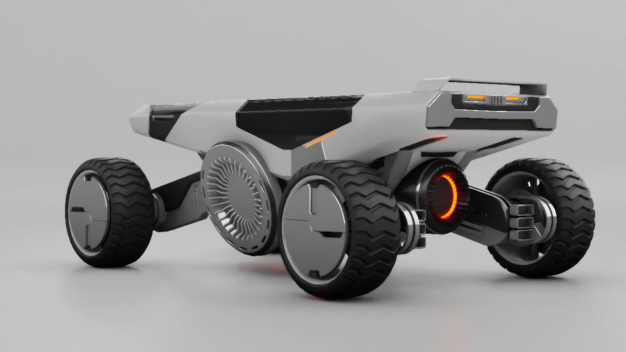 Planet explorer 3D model_4