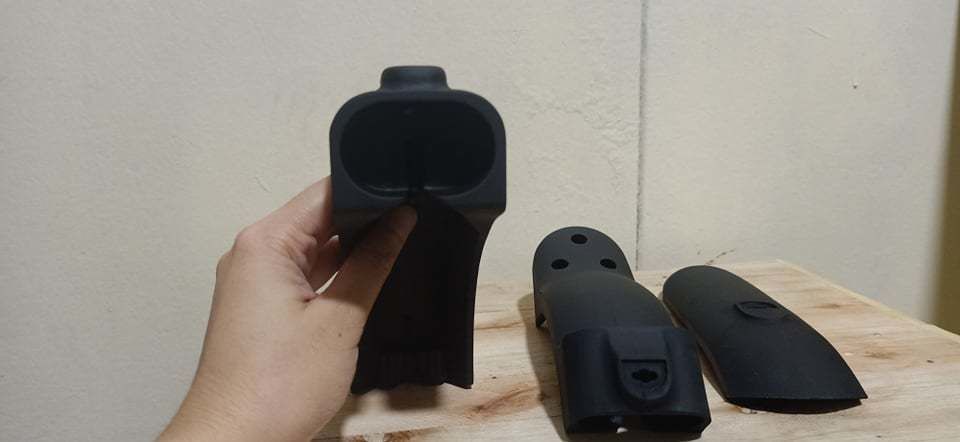 Short rear fender for M365 Pro 2 and essential 3D print model_1