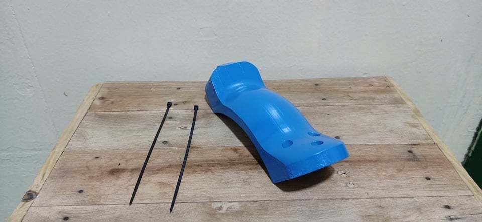 Short rear fender for M365 Pro 2 and essential 3D print model_2