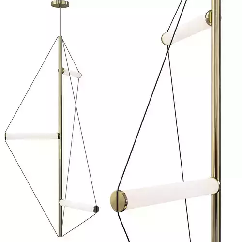 ED045 POLYGON CHANDELIER