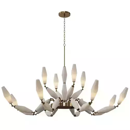 MOV VINTAGE CHANDELIER 12 LIGHTS