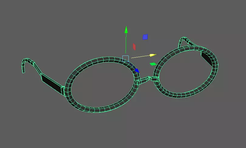 glsssssssssssssssssssss harry potter glasses Free 3D model