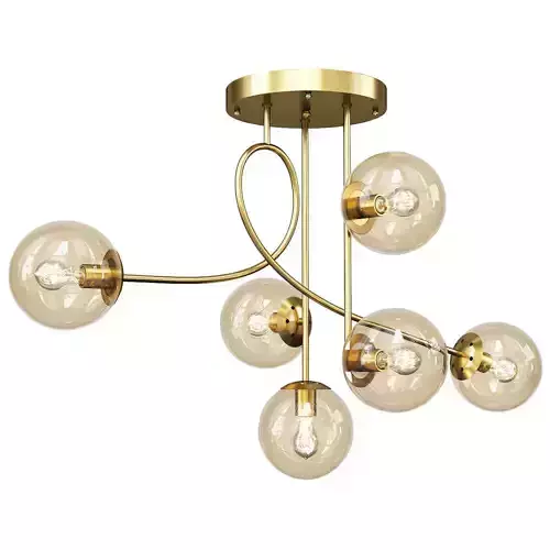 Modern 6 Heads Chandelier