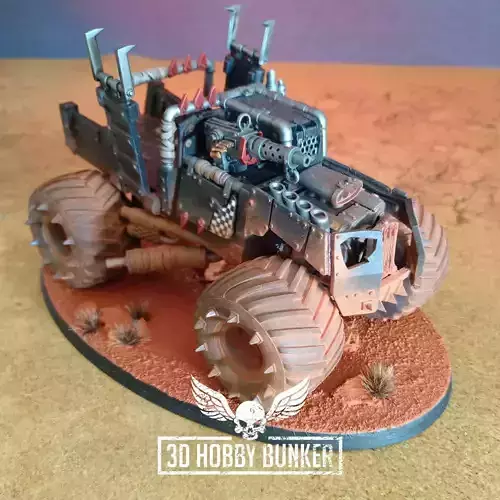 Ork Truck 3D print model
