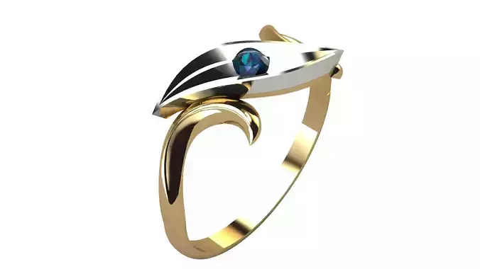 Ring with diamonds und560