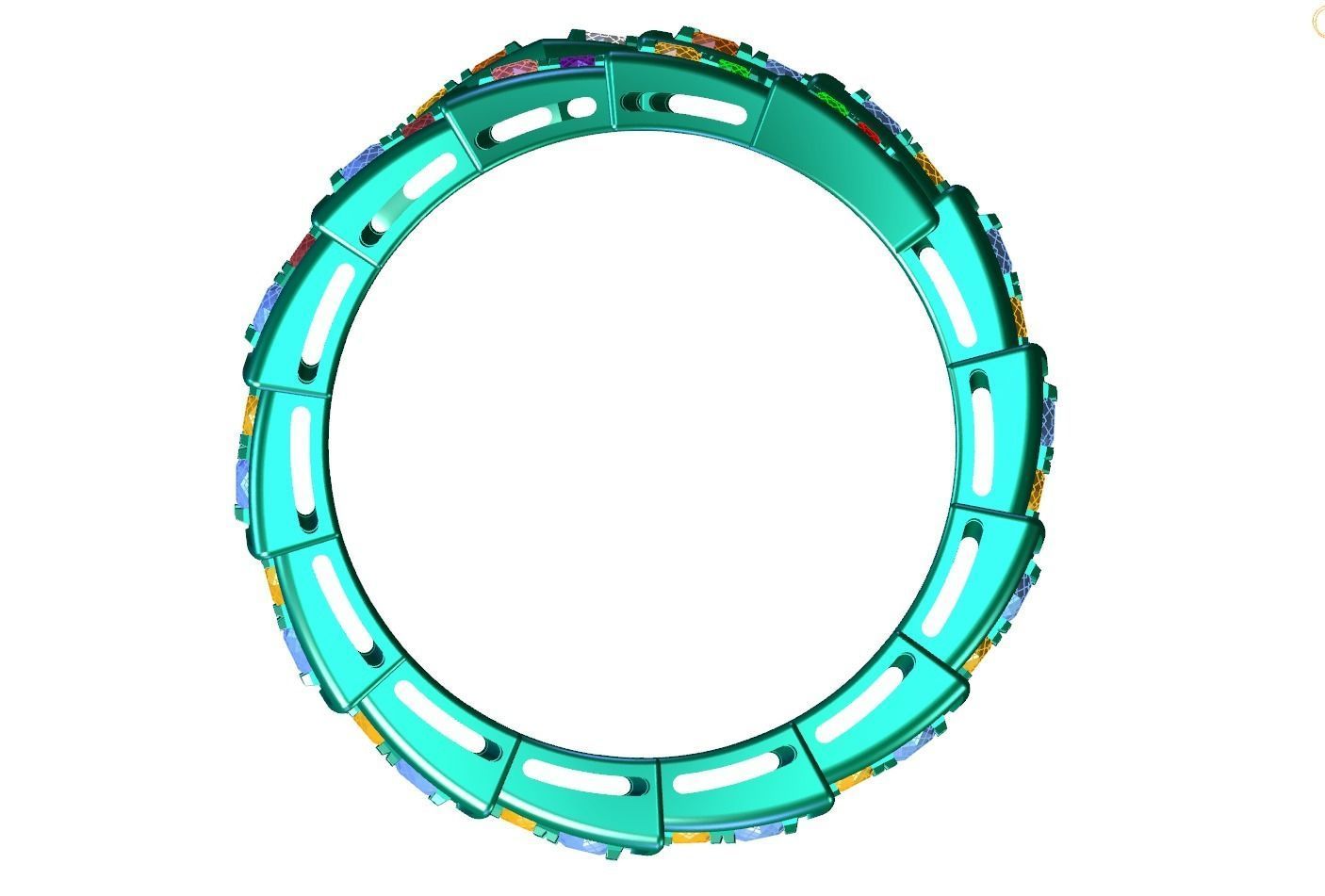 Serpenti Bulgari Ring 3D print model_5