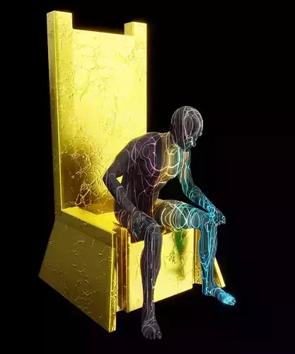 the throne  entity 3D model