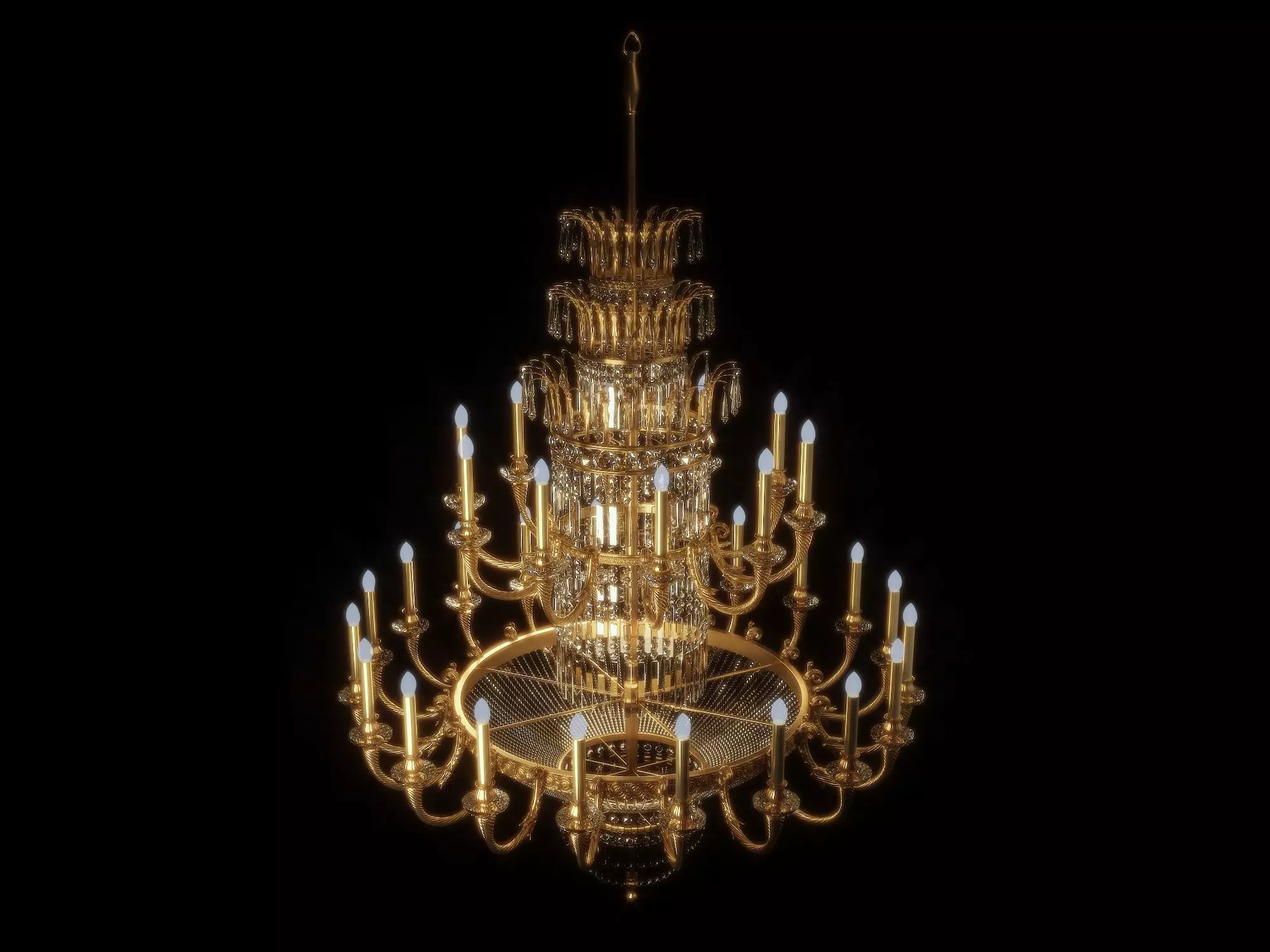 Ceiling lights 3D model_0