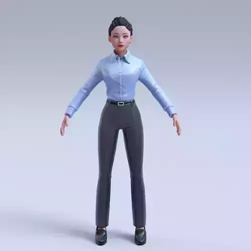 Corporate girl uniform