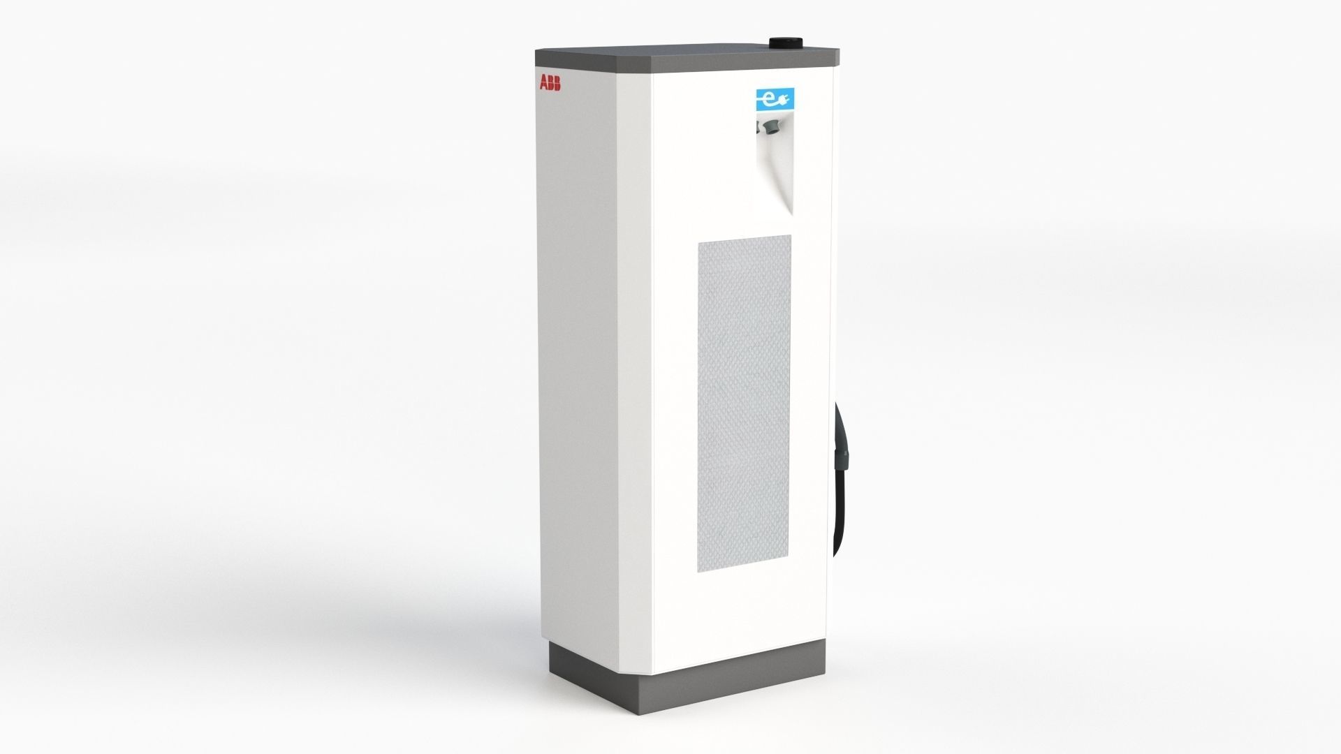 ABB Terra 53 EV Electric car charging station 3D model_14