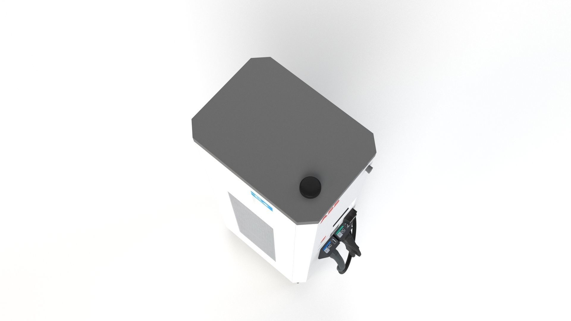 ABB Terra 53 EV Electric car charging station 3D model_16