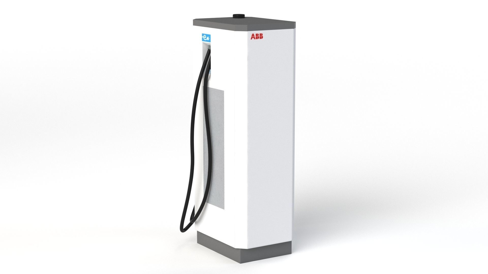 ABB Terra 53 EV Electric car charging station 3D model_28