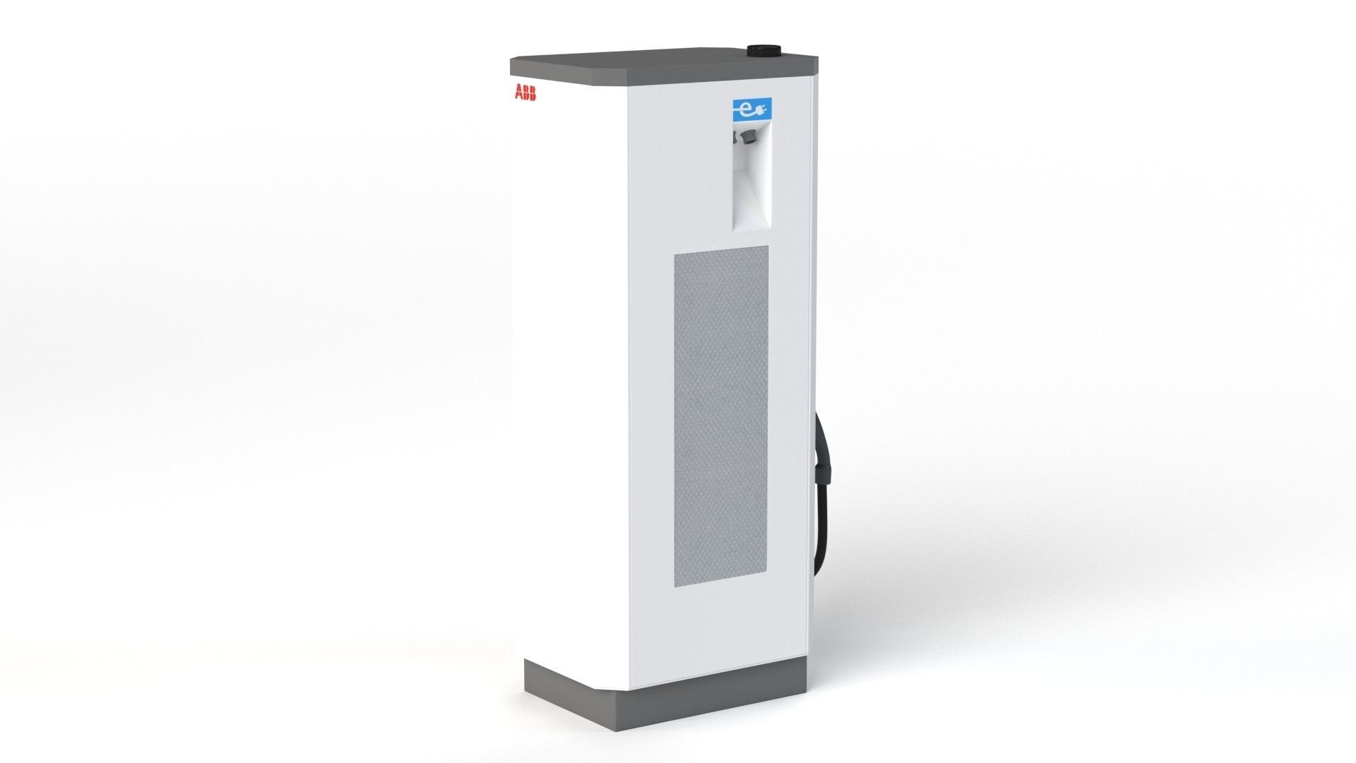 ABB Terra 53 EV Electric car charging station 3D model_25