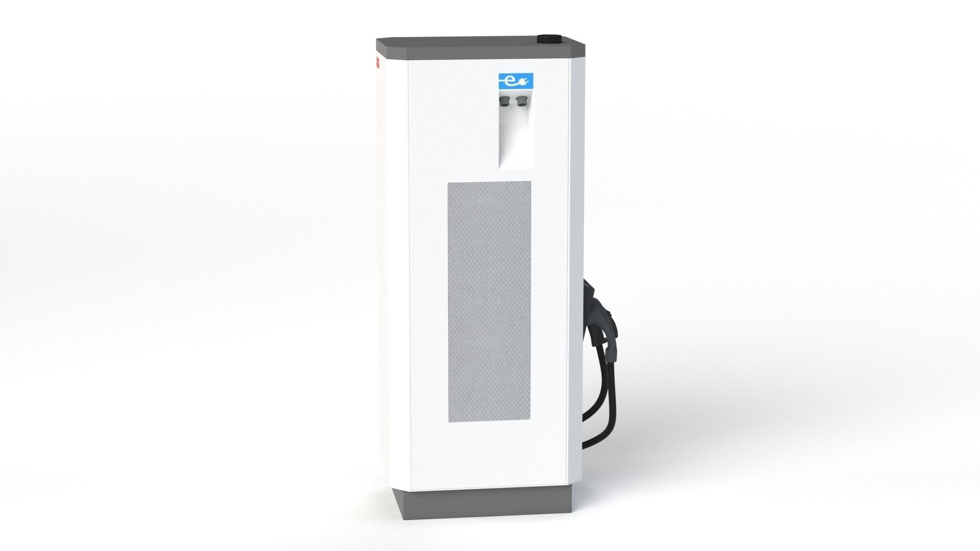 ABB Terra 53 EV Electric car charging station 3D model_24